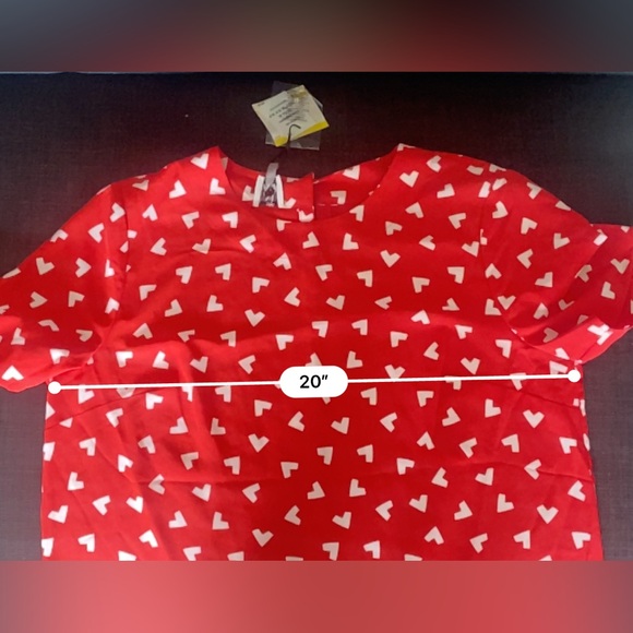 NWT ANNE KLINE SHORT SLEEVES BLOUSE MEDIUM - Picture 8 of 8